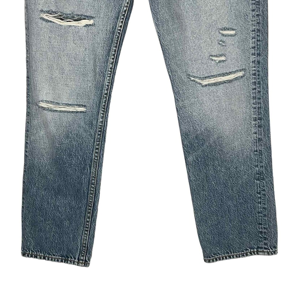 Rag & Bone "Nina" High-Rise Ankle Cigarette Jeans Dana Point Distressed 26, NWT - Picture 10 of 16